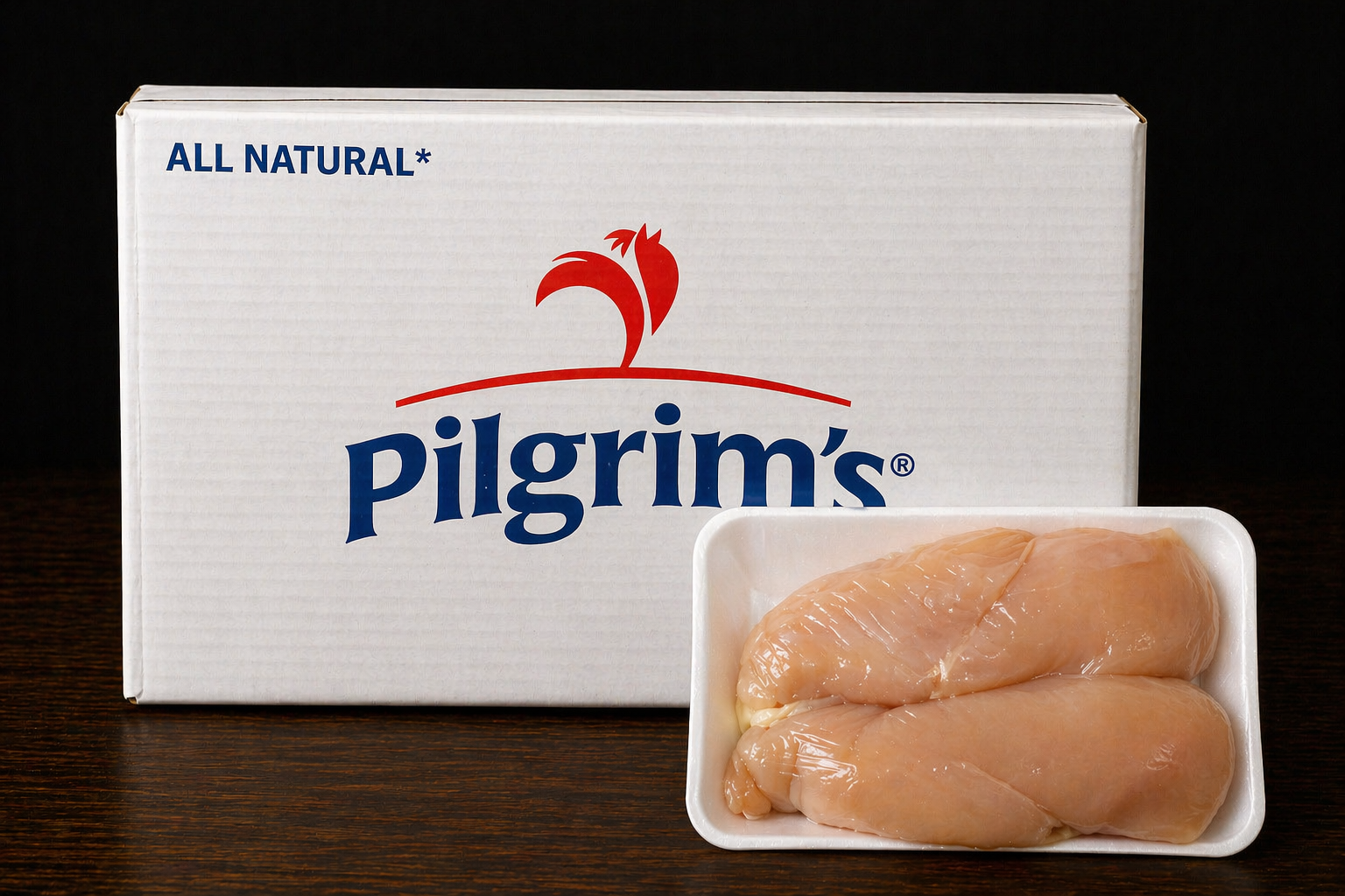 All Natural Pilgrim's Chicken Breats at Minore's Meats